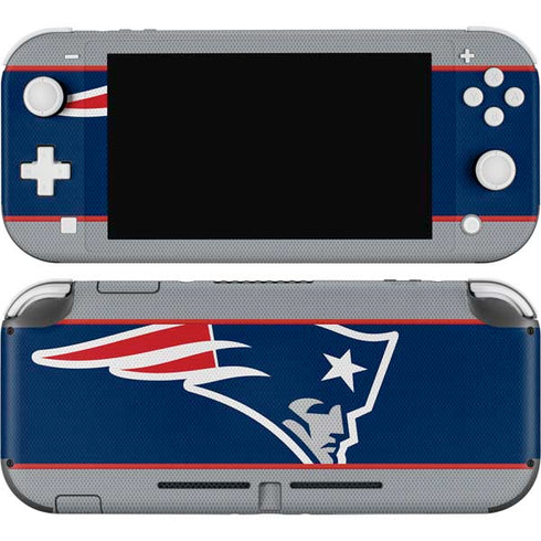 NFL New England Patriots Zone Block Nintendo Switch Lite Skin